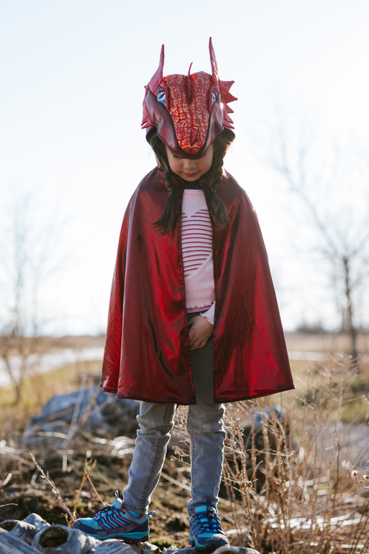 Ruby the Metallic Dragon Cape Age 5-6