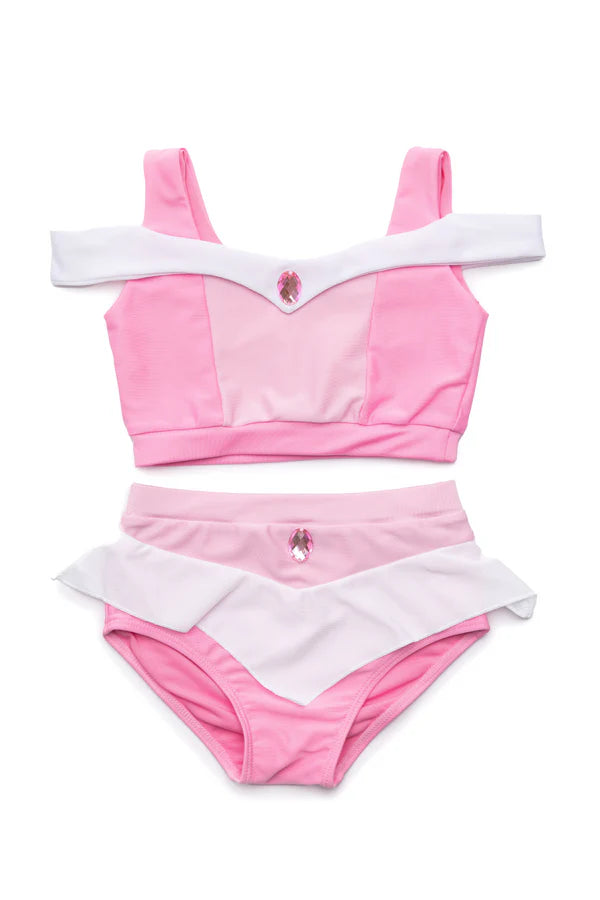 Sleeping Cutie Swimsuit Two Piece Size 3-4