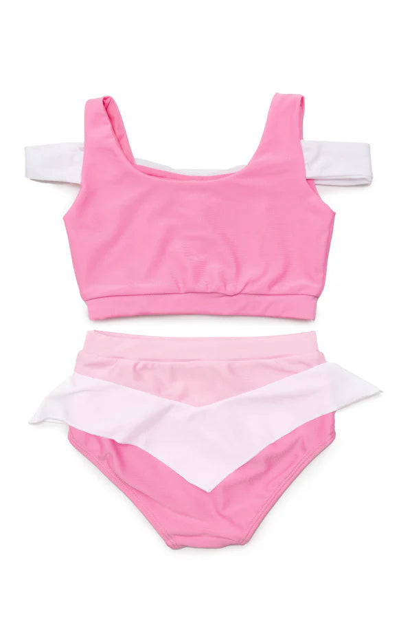 Sleeping Cutie Swimsuit Two Piece Size 3-4