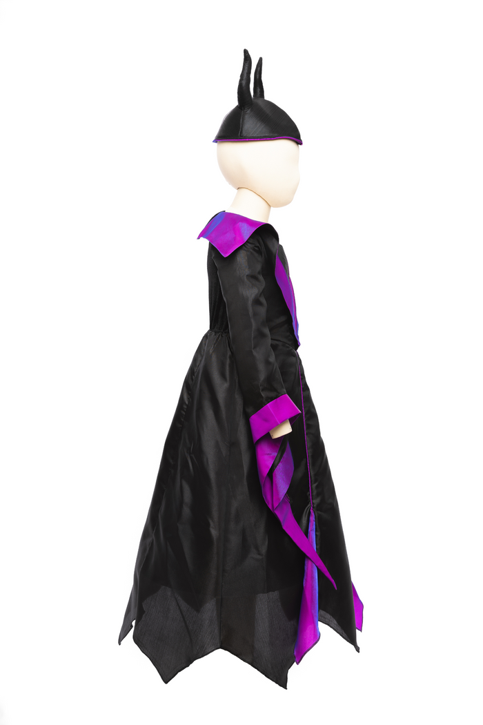 Villian Princess Dress and Head Piece Ages 5-6