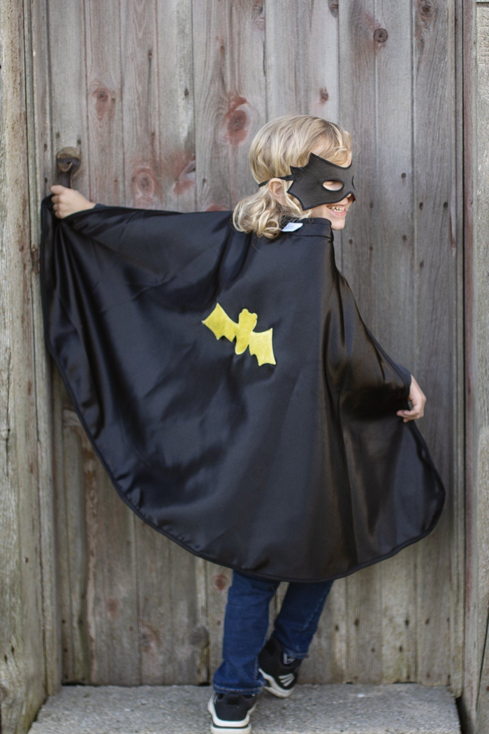 Reversible Spider/Bat Cape Age 5-6