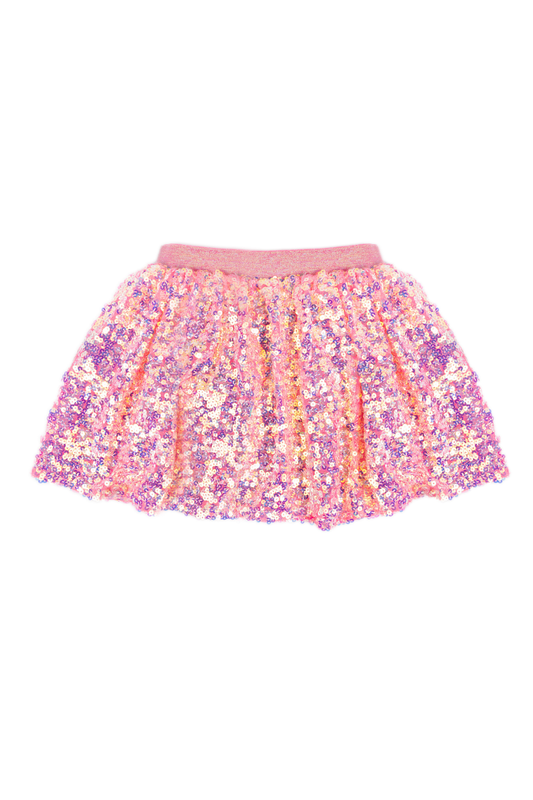 Center Stage Skirt, Hot Pink Size4-6