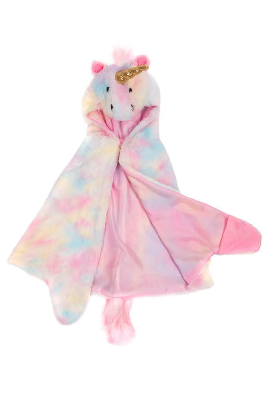 Unicorn Cuddle Cape Rainbow Size 2T