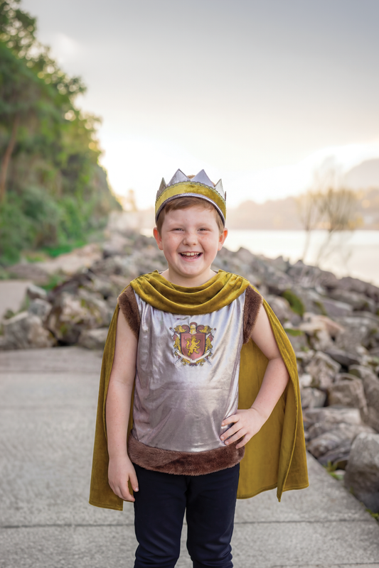 Sir Wolfheart Tunic, Cape & Crown Size 5-6
