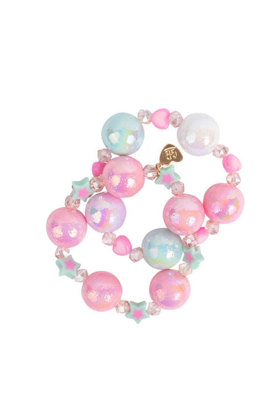 Stars and Heart Bobble Bracelets