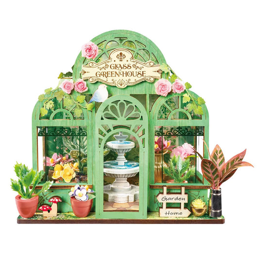 Mini Store Green Fountain Garden
