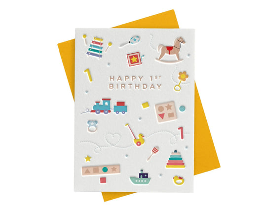 Happy 1st Birthday Card