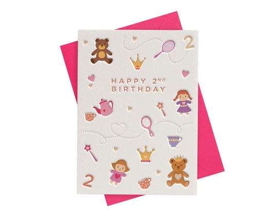 Happy 2nd Birthday Card