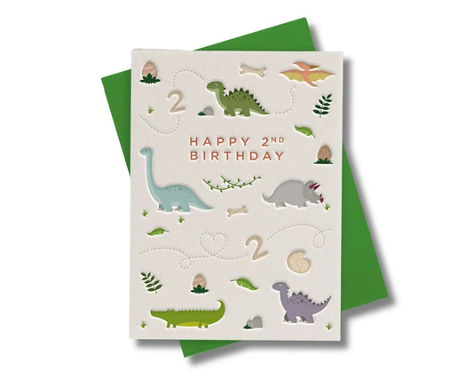 Happy 2nd Birthday Card