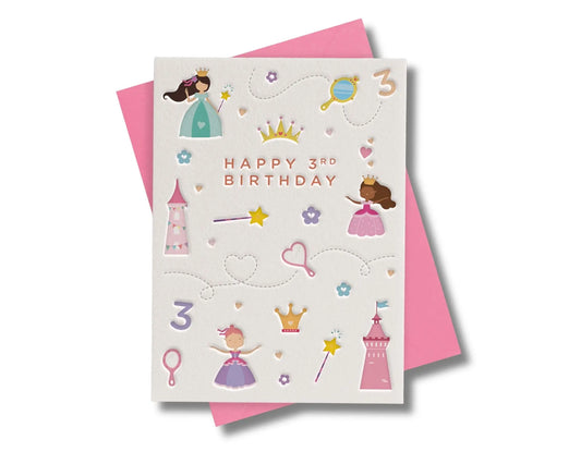 Happy 3rd Birthday Card