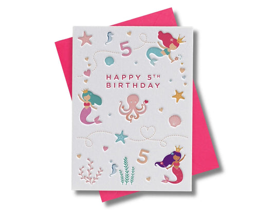 Happy 5th Birthday Card