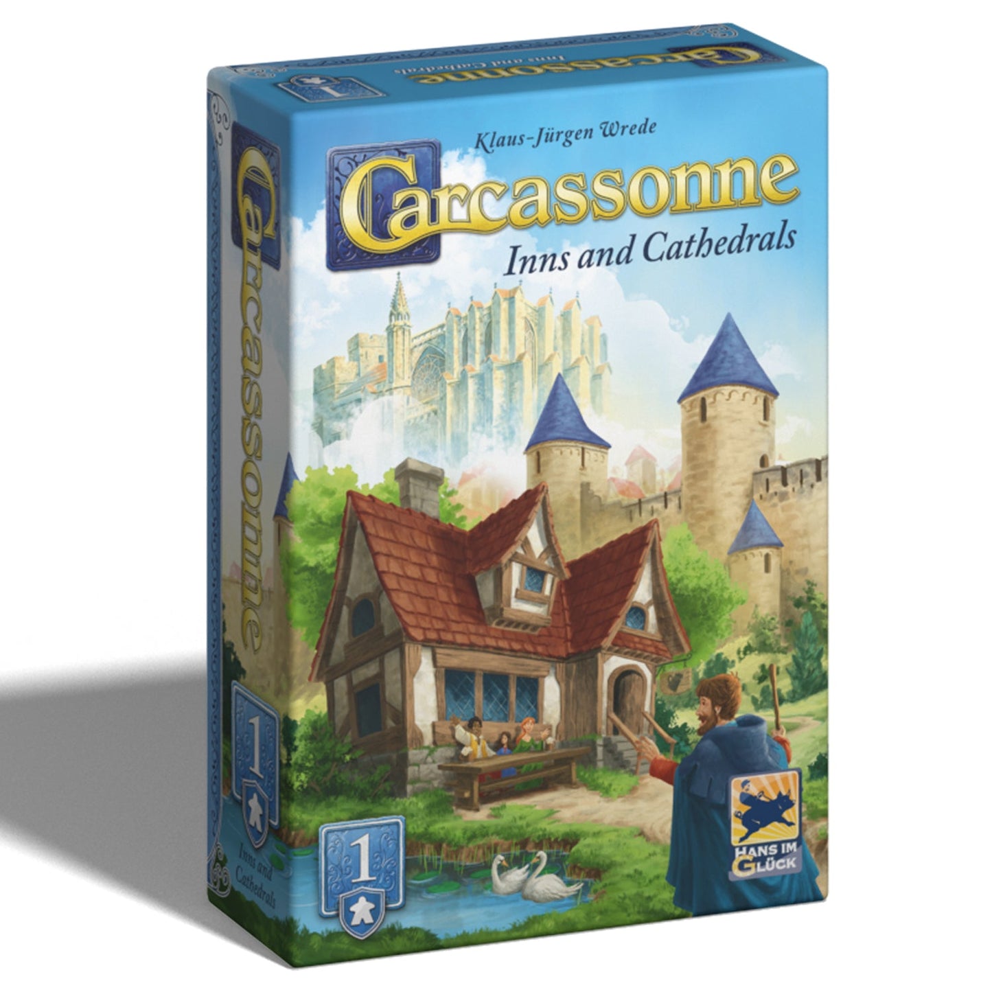 Carcassonne Inn & Cathedrals Expansion 1