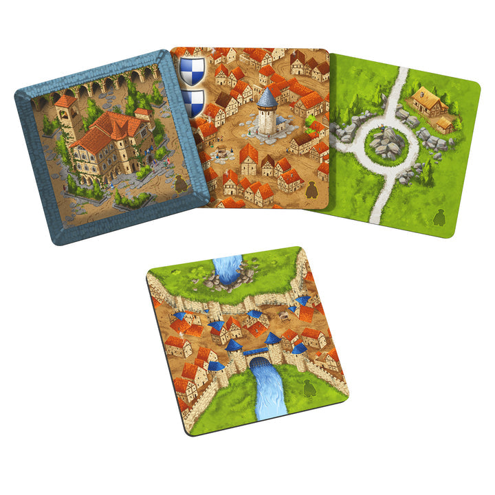 Carcassonne Messenger & Mayors Expansion 5