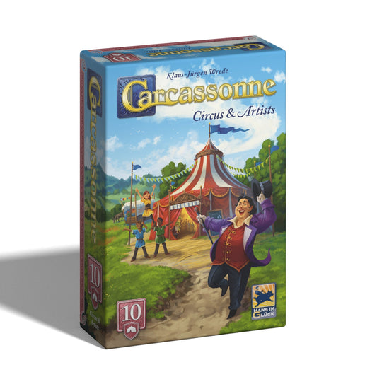 Carcassonne Circus & Artist Expansion 10