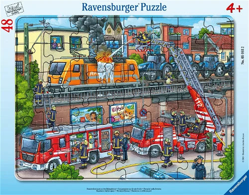 Fire Truck Rescue 48pc