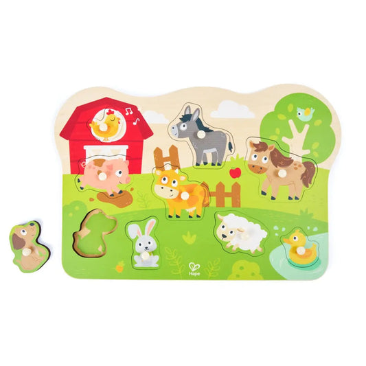 Farmyard Peg Puzzle