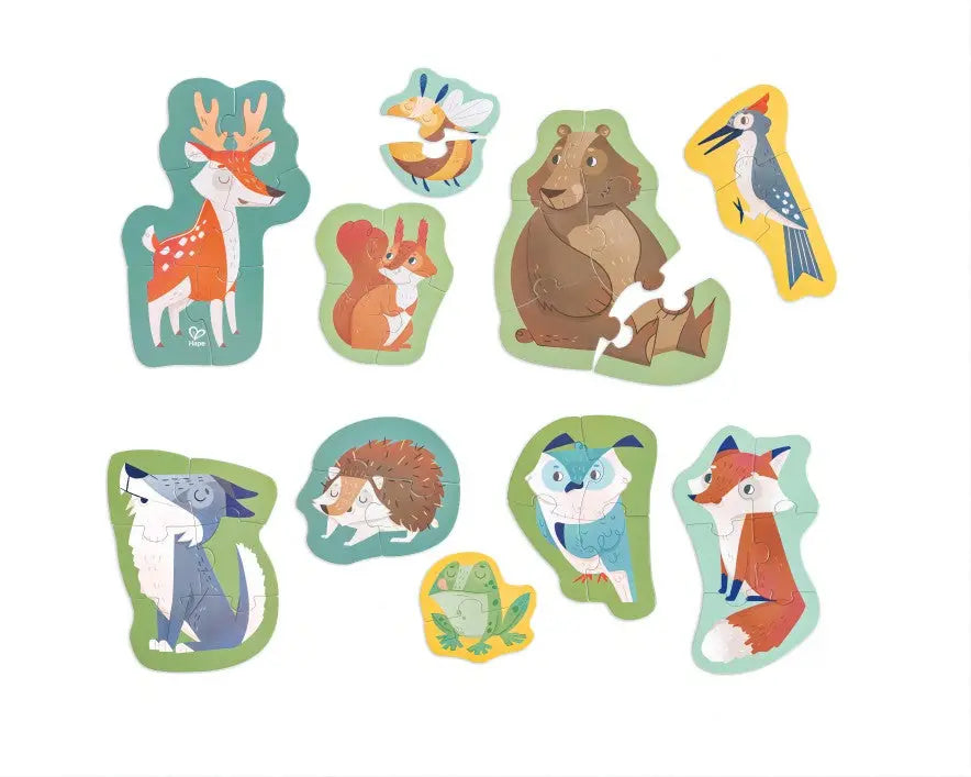 Woodlands Friends Puzzle 2X2/3/4/5/6pc