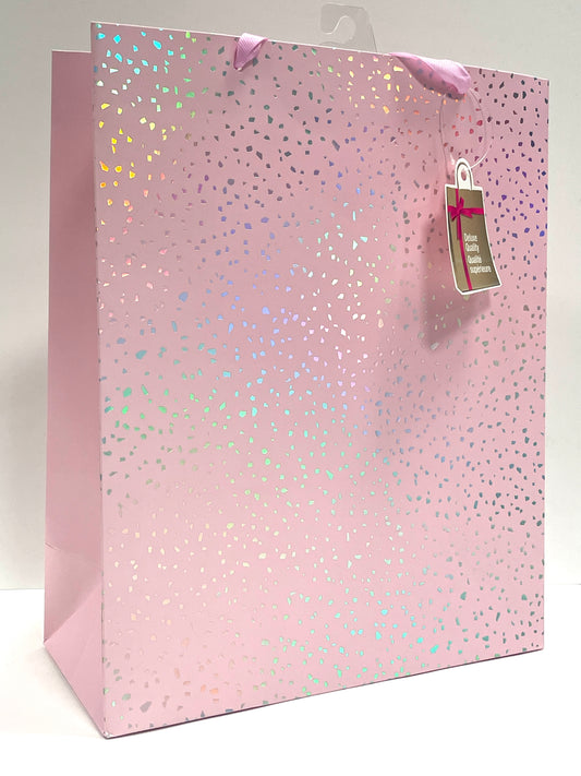 Pink Sparkly Gift Bag