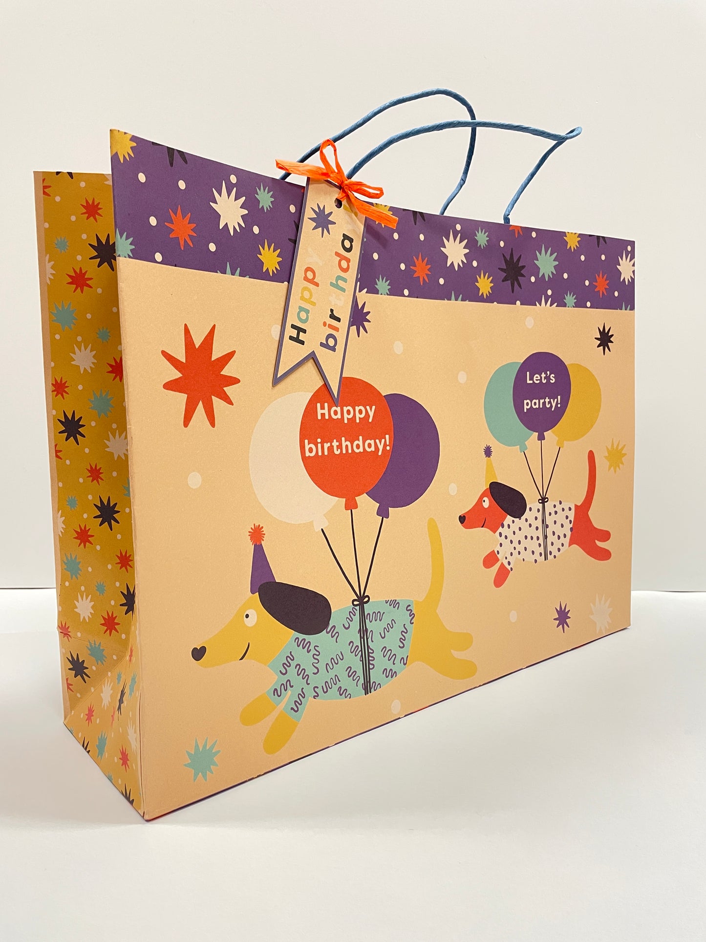 Happy Birthday - Let's Party Large Gift Bag