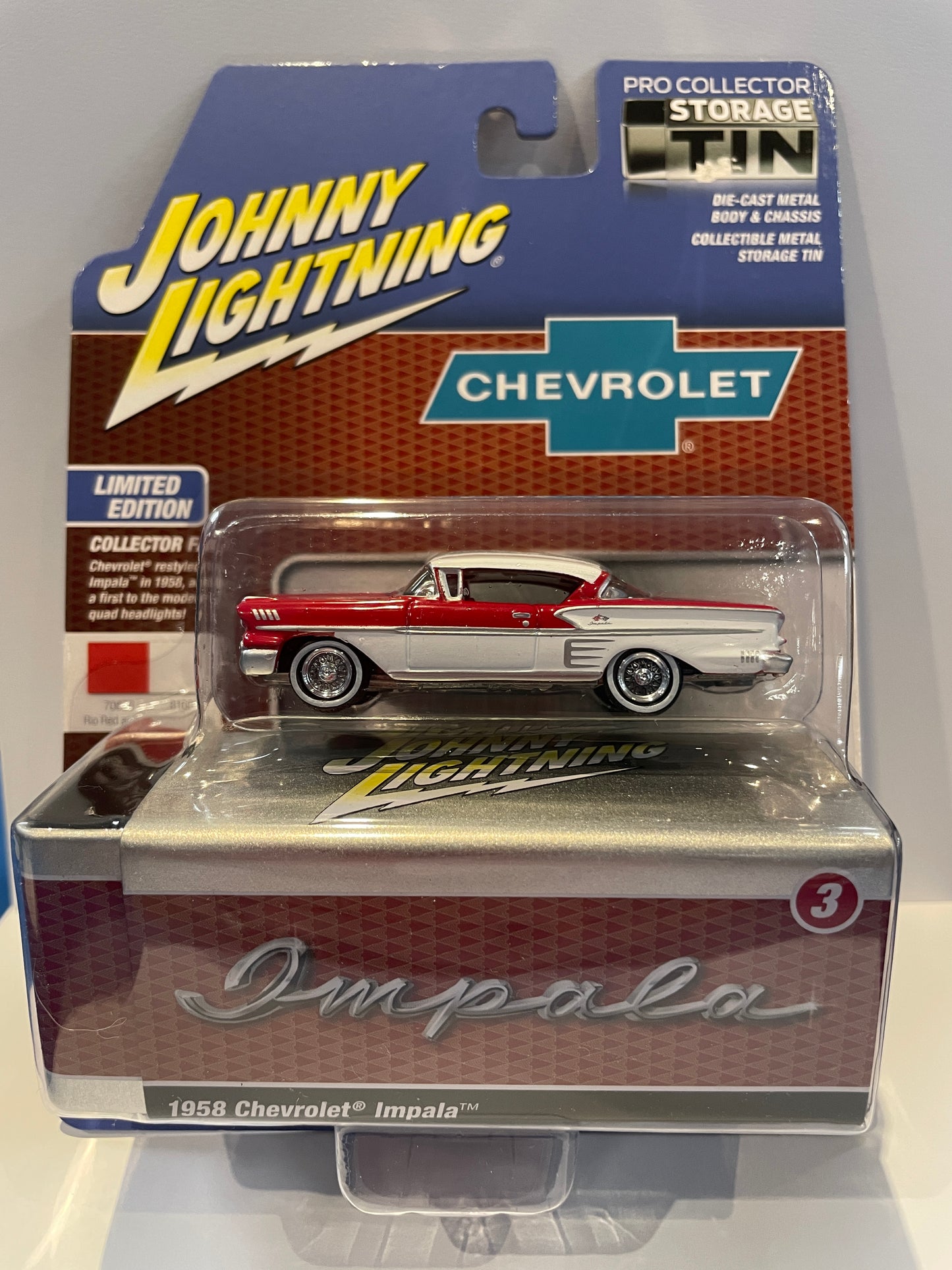 Storage Tin Chevrolet Impala 1958 1/64