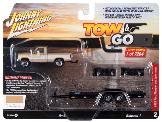 Ford Ranger with Open Trailer 10983 1/64