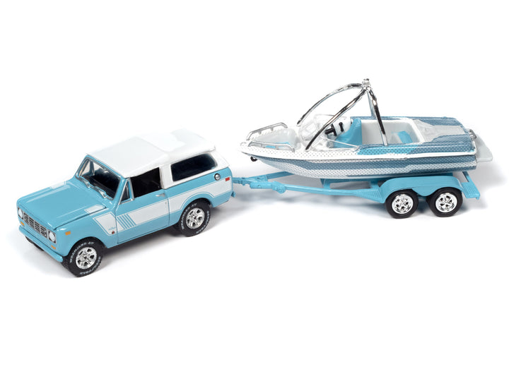 International Scout II with Boat Trailer 1979 1/64