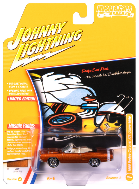 Dodge Coronet R/T Convertible 1969 1/64