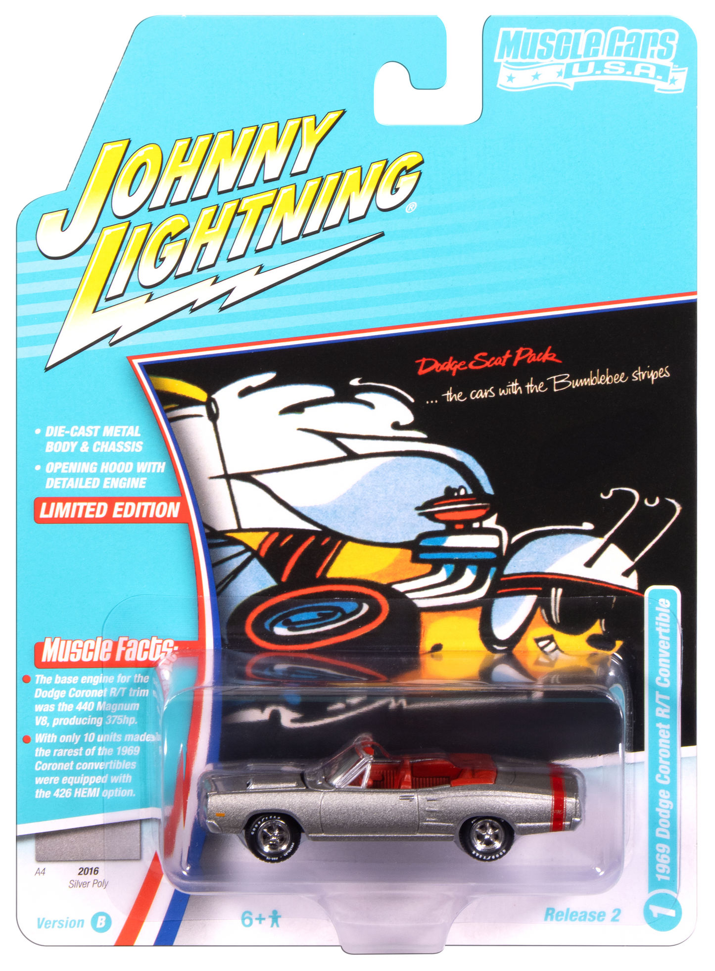 Dodge Coronet R/T Convertible 1969 1/64