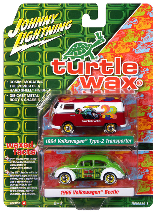 1964 Volkswagen Type-2 Transporter & 1965 Volkswagen Beetle 1/64