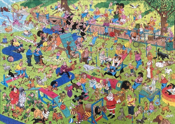 Dog Parkour 1000pc JVH