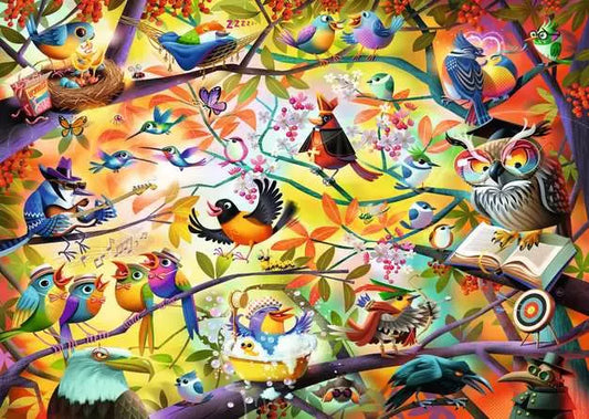 Dean Macadam Busy Birdies 1000pc puzzle