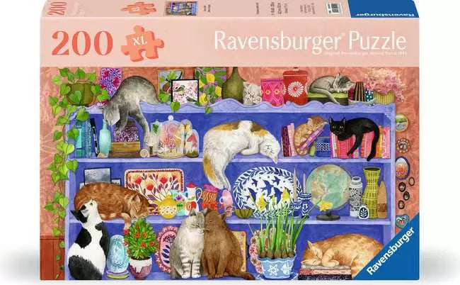 Cats on the Shelf 200pc XL