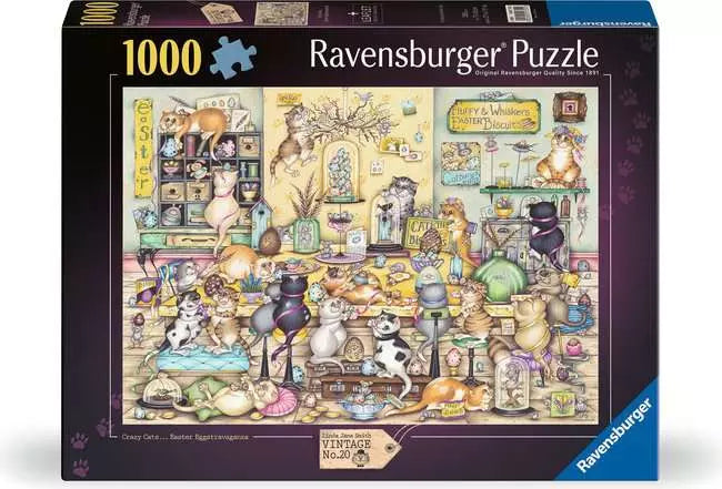 Crazy Cats...Easter Eggstravaganza 1000pc