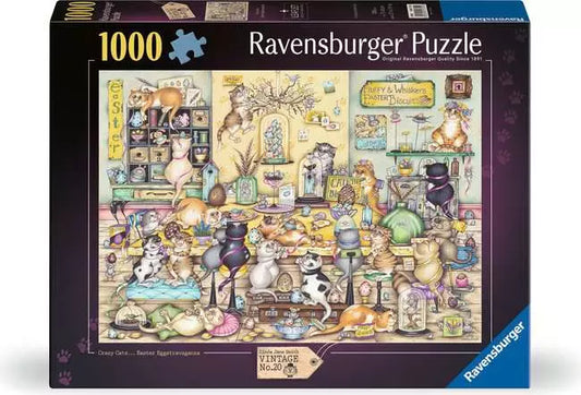 Crazy Cats...Easter Eggstravaganza 1000pc