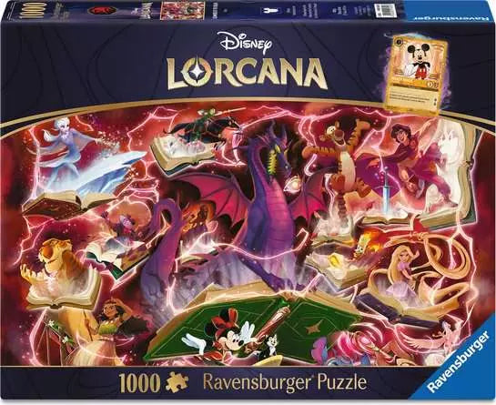 Lorcana Glimmers of the Realm Ruby 1000pc