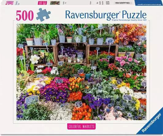Flower Market, France 500pc