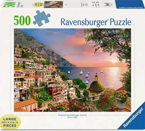 Positano 500pc Large Format jigsaw puzzle