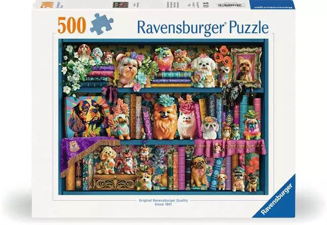 Precious Porcelain Pups 500pc puzzle
