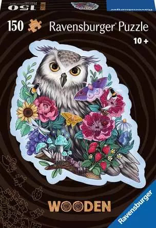 Mysterious Owl Wooden Puzzle 150pc