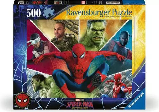 Spider-Man Brand New Day 500pc jigsaw puzzle