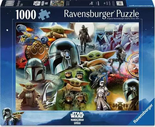 The Mandalorian and Grogu 1000pc jigsaw puzzle