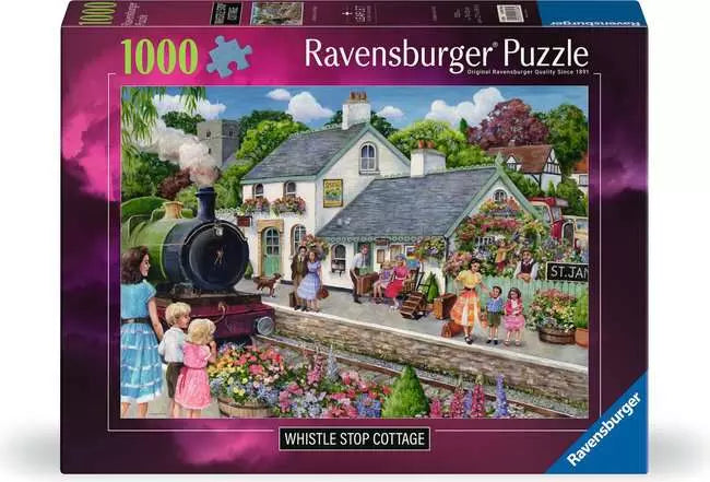 Whistle Stop Cottage 1000pc