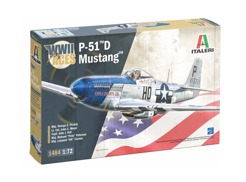 P-51D Mustang WWII Aces 1/72