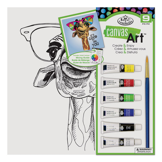 Canvas Art Giraffe