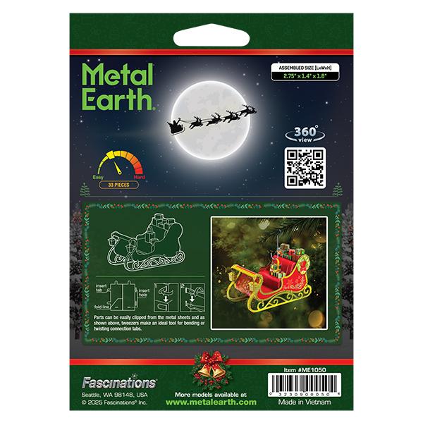 Metal Earth Christmas Sleigh