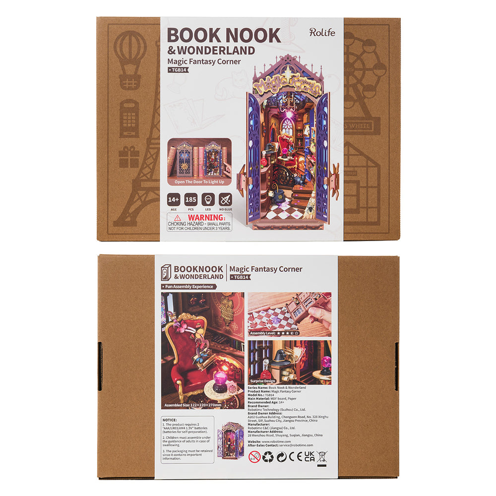DIY Magic Fantasy Corner Book Nook