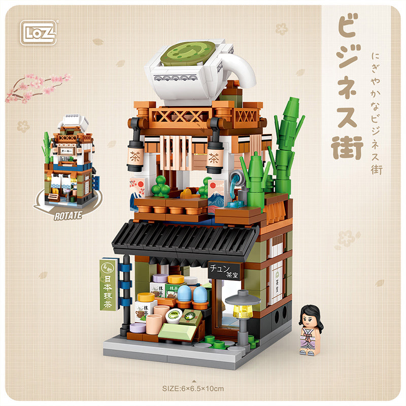 Loz Block Matcha Shop