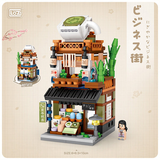 Loz Block Matcha Shop