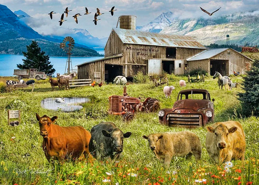 Mountain View Farm 1000pc