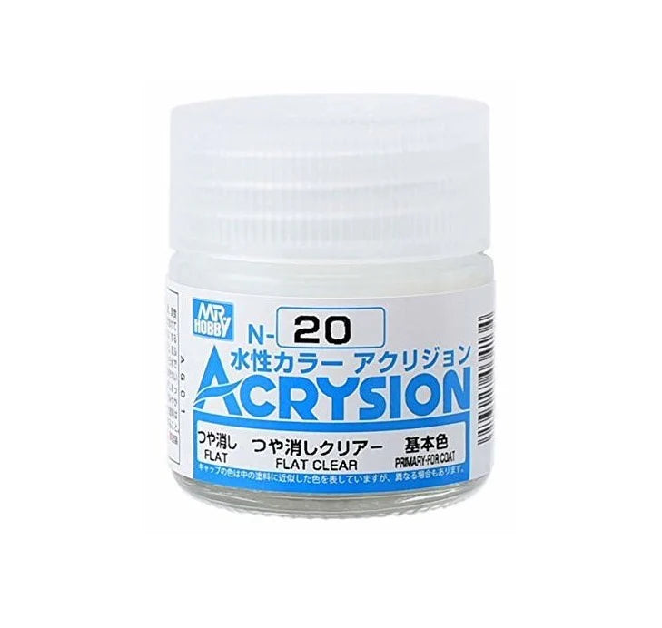 Acrysion N20 - Flat Cear (flat/primary- for coat)